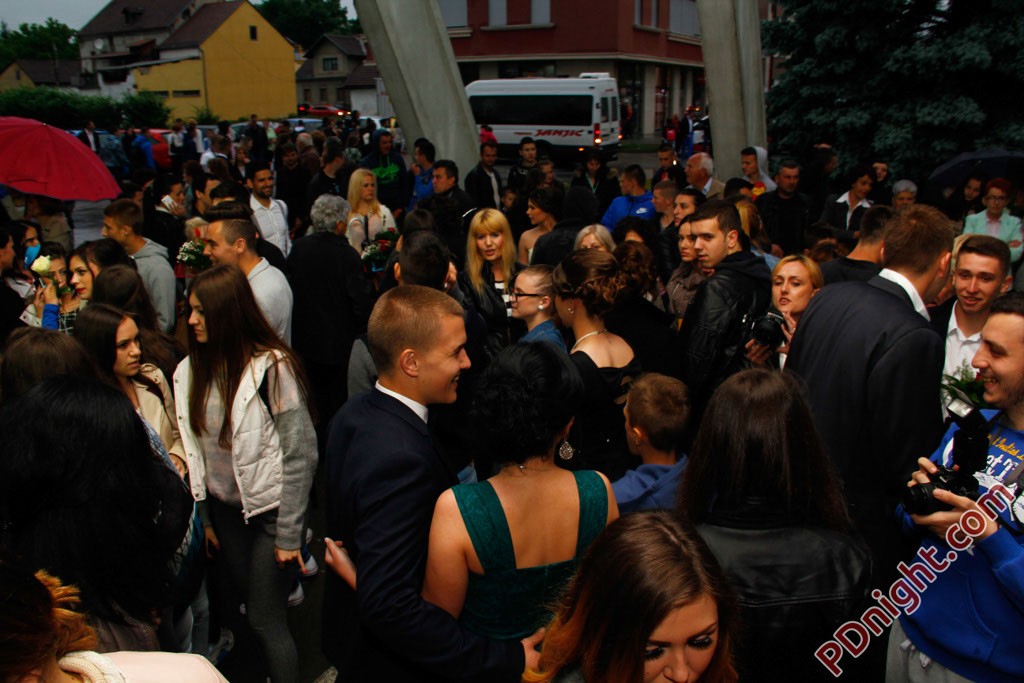 Maturanti JU Srednjoškolski centar i Muzičke škole Prijedor, 22.05.2015.