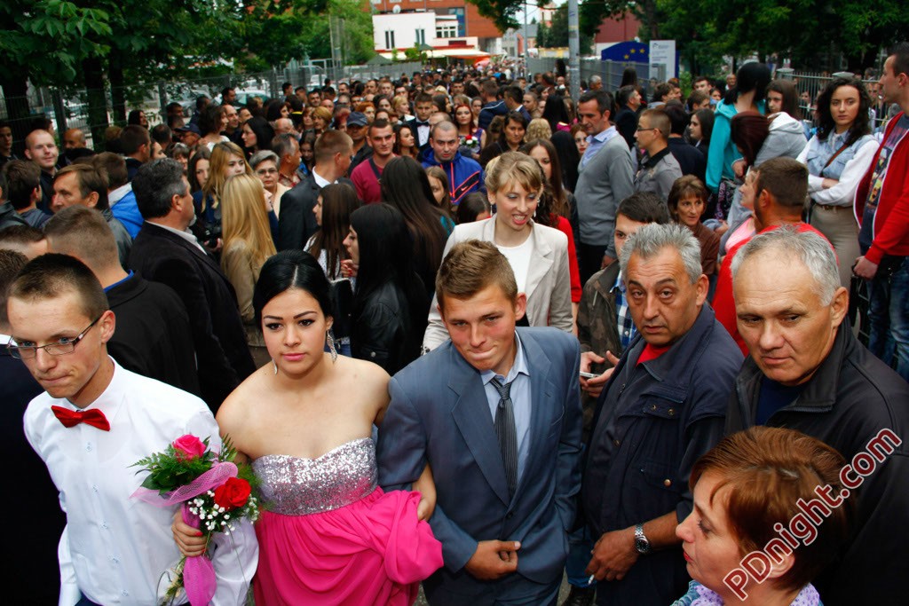 Maturanti Mašinske i Poljoprivredno-prehrambene škole Prijedor, 27.05.2015.