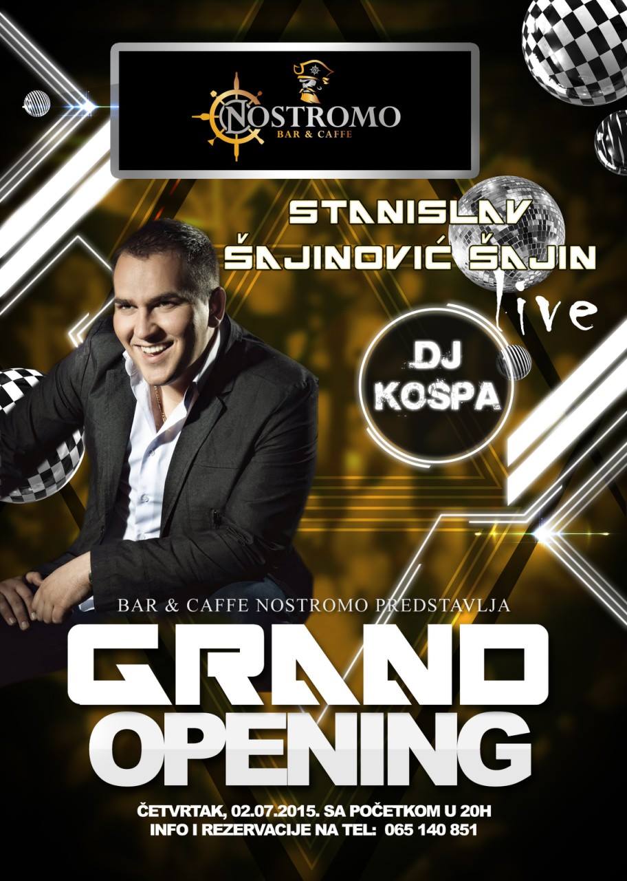 02.07.2015. - Nostromo caffe & bar: Grand opening