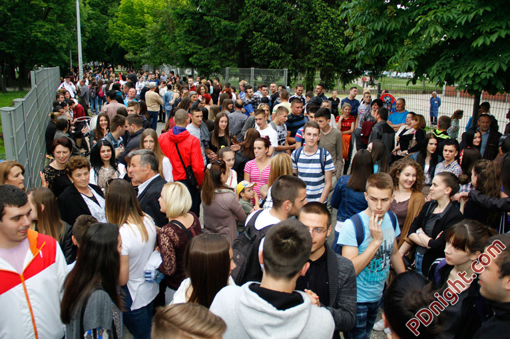 Maturanti JU Srednjoškolski centar i Muzičke škole Prijedor, 18.05.2016.