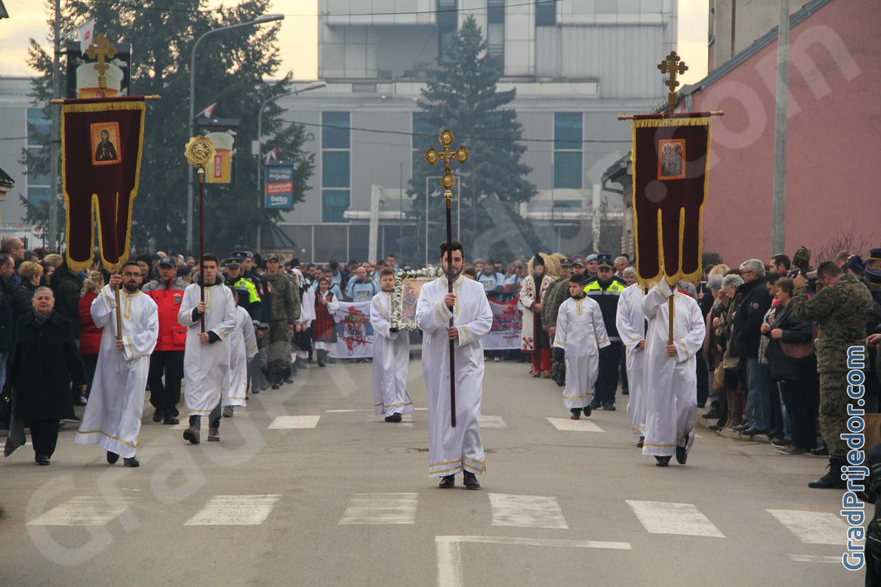 Plivanje za Časni krst, Prijedor, 19.01.2018.